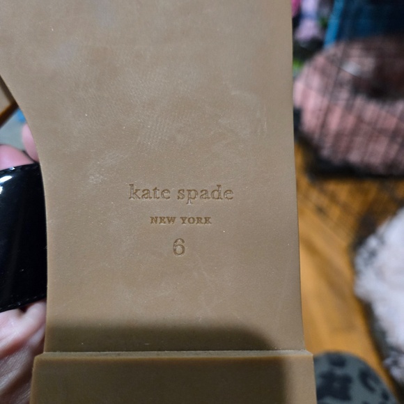 Kate Spade Black Sandals - NEW - Size 6 - Picture 5 of 7